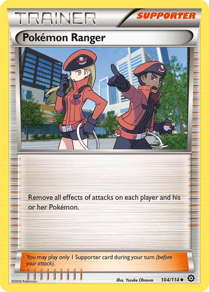 Pokemon Ranger (104/114) [XY: Steam Siege] | Good Games North