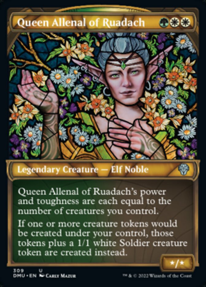 Queen Allenal of Ruadach (Showcase) [Dominaria United] | Good Games North