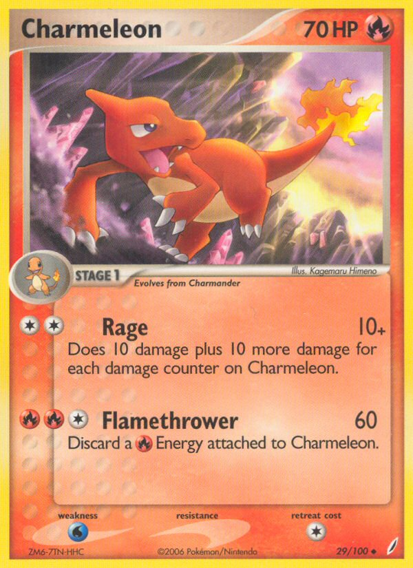 Charmeleon (29/100) [EX: Crystal Guardians] | Good Games North