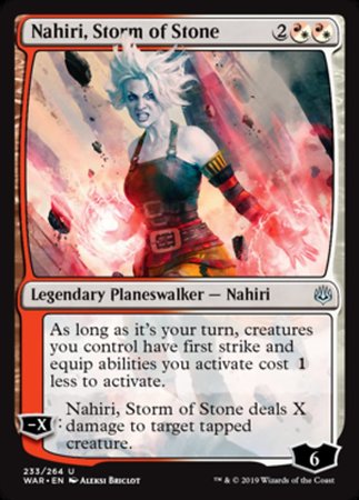 Nahiri, Storm of Stone [War of the Spark] | Good Games North