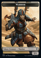 Warrior // Inkling Double-sided Token [Commander Legends: Battle for Baldur's Gate Tokens] | Good Games North