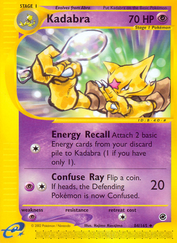 Kadabra (84/165) [Expedition: Base Set] | Good Games North