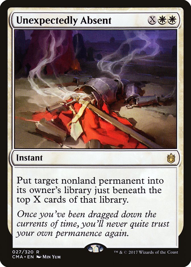 Unexpectedly Absent [Commander Anthology] | Good Games North