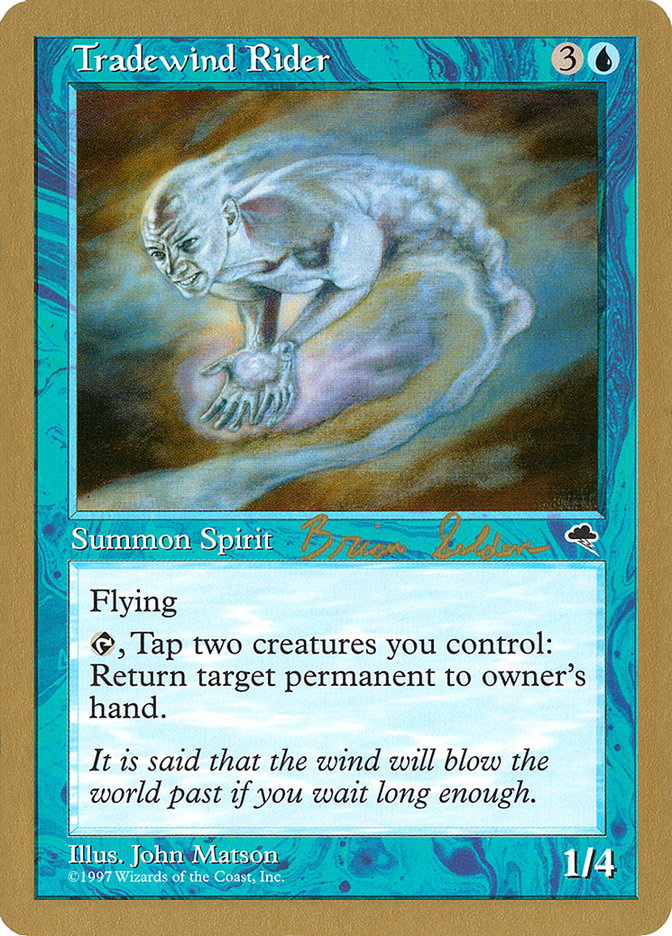 Tradewind Rider (Brian Selden) [World Championship Decks 1998] | Good Games North