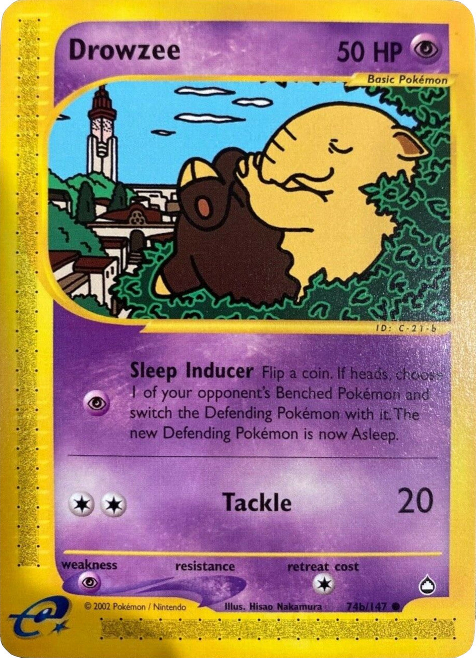 Drowzee (74b/147) [Aquapolis] | Good Games North