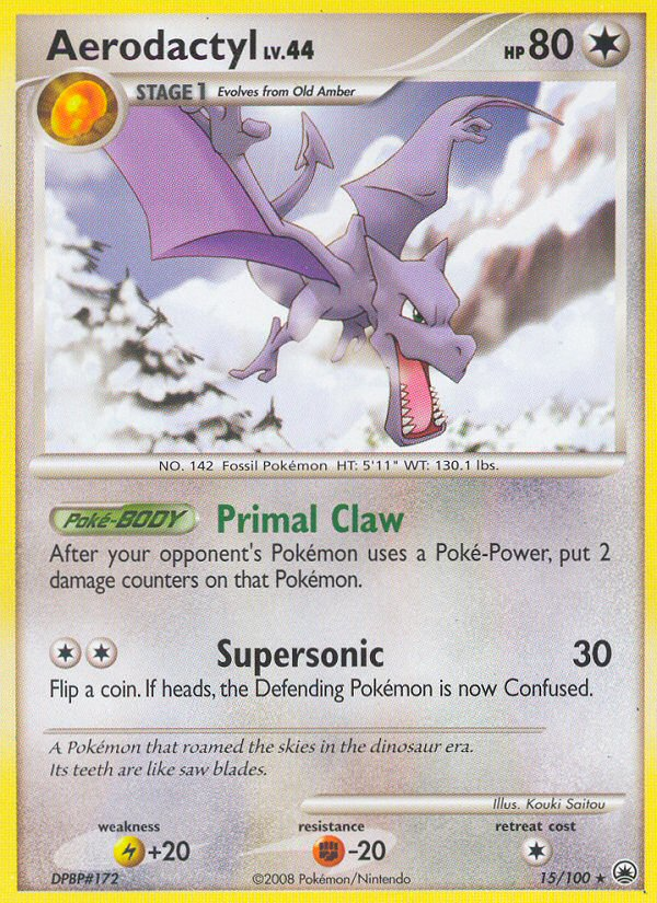Aerodactyl (15/100) [Diamond & Pearl: Majestic Dawn] | Good Games North