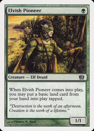 Elvish Pioneer [Eighth Edition] | Good Games North