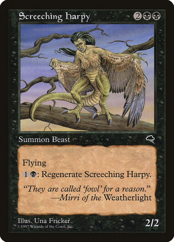 Screeching Harpy [Tempest] | Good Games North