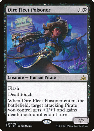 Dire Fleet Poisoner [Rivals of Ixalan] | Good Games North