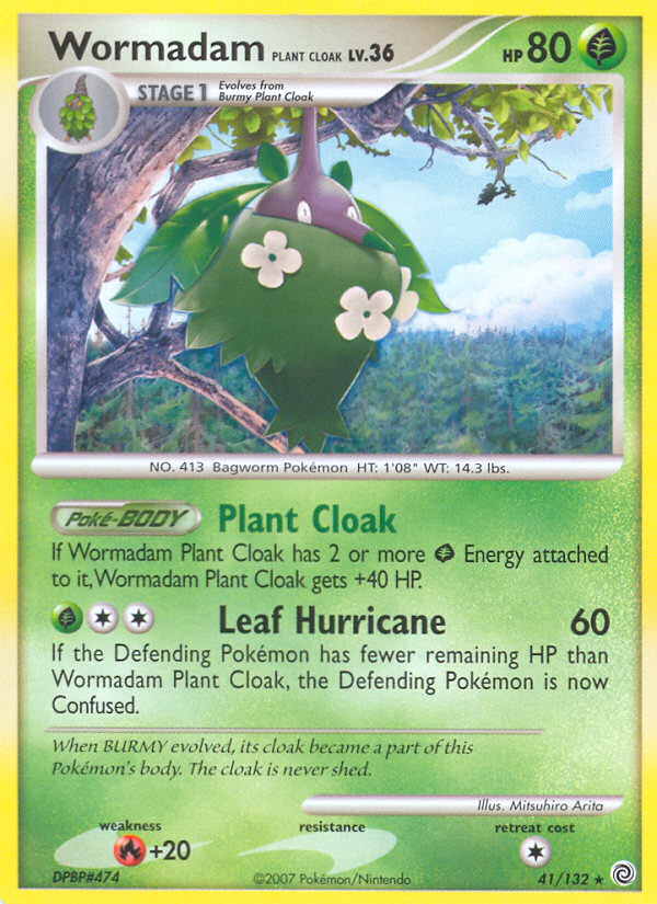 Wormadam Plant Cloak (41/132) [Diamond & Pearl: Secret Wonders] | Good Games North