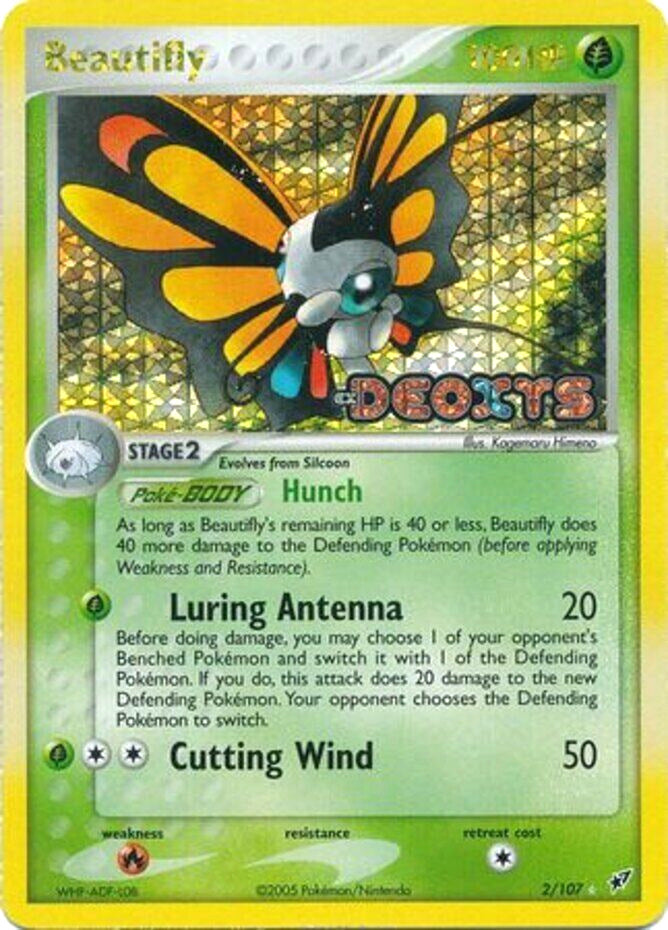 Beautifly (2/107) (Stamped) [EX: Deoxys] | Good Games North