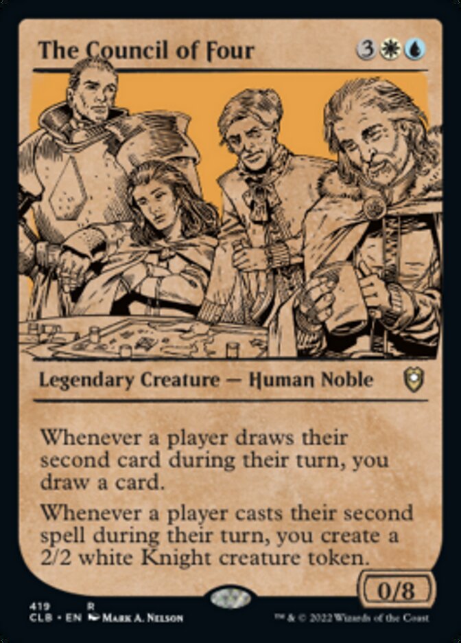 The Council of Four (Showcase) [Commander Legends: Battle for Baldur's Gate] | Good Games North