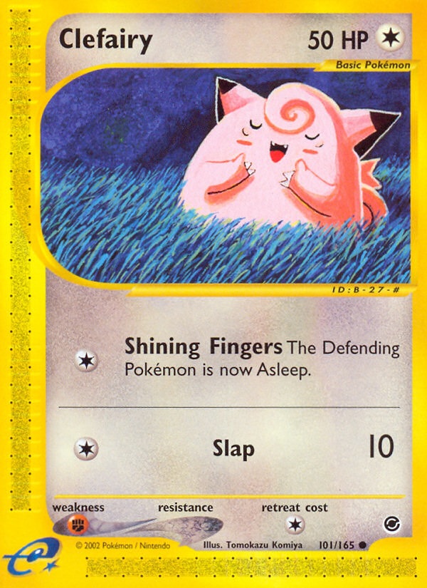 Clefairy (101/165) [Expedition: Base Set] | Good Games North