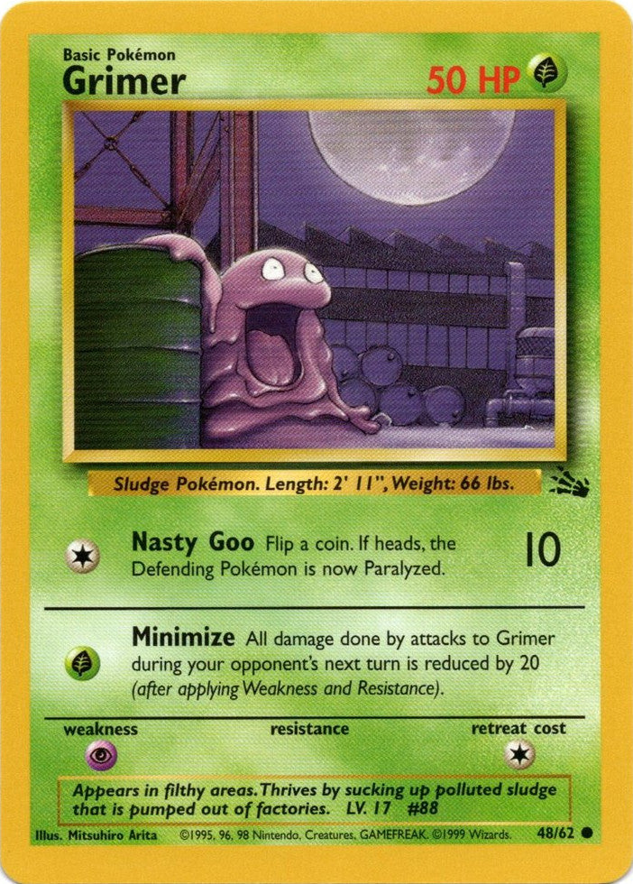 Grimer (48/62) [Fossil Unlimited] | Good Games North
