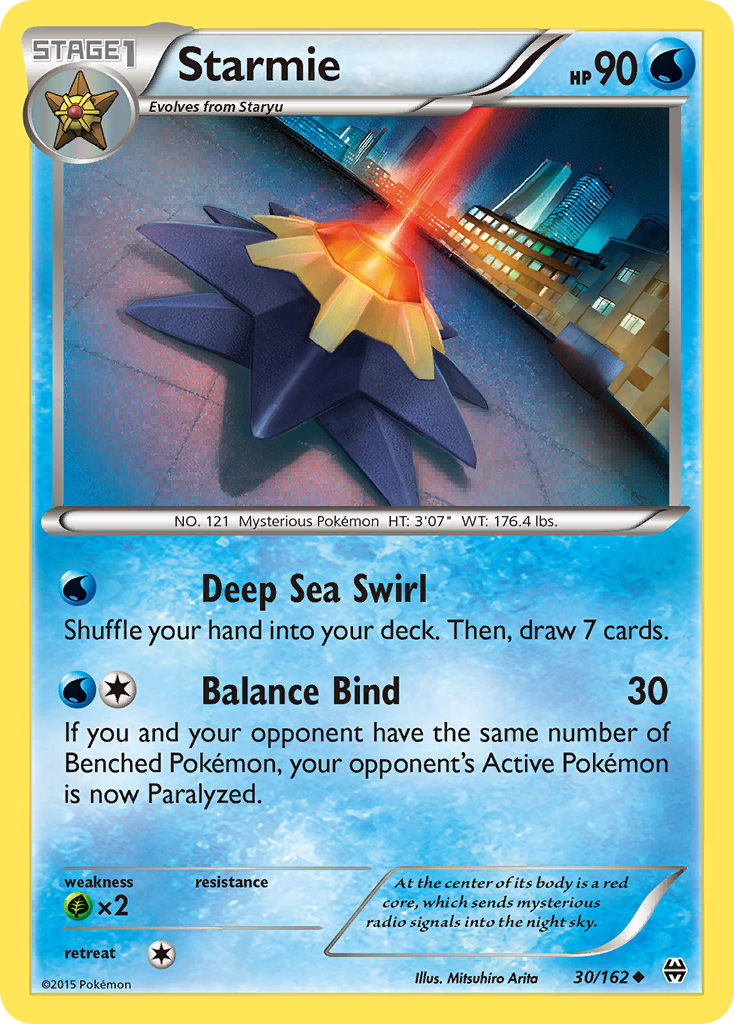 Starmie (30/162) [XY: BREAKthrough] | Good Games North