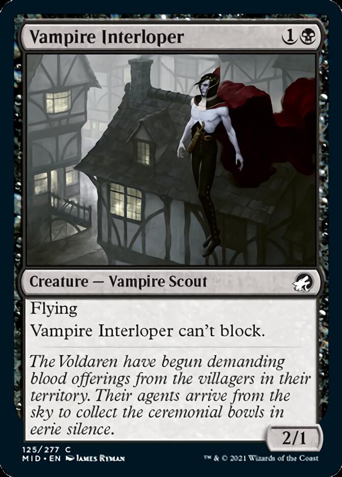 Vampire Interloper [Innistrad: Midnight Hunt] | Good Games North