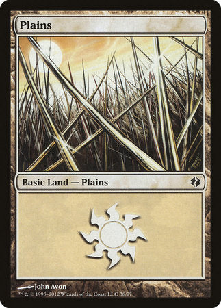 Plains (38) [Duel Decks: Venser vs. Koth] | Good Games North