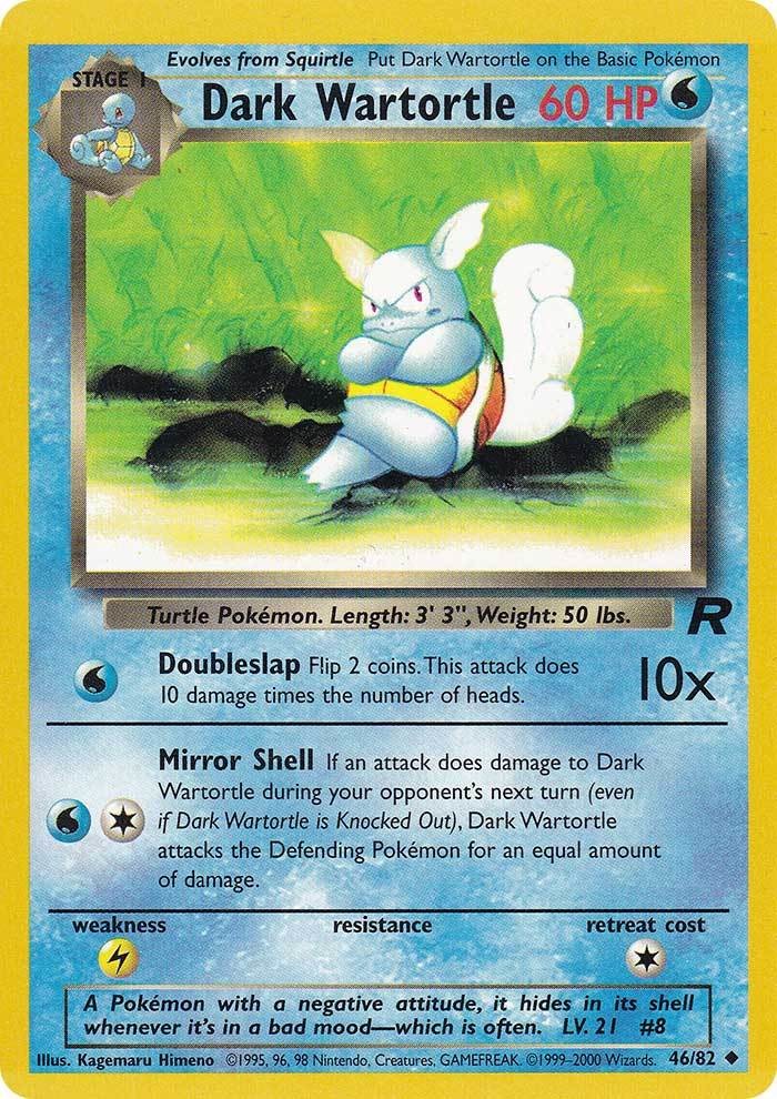 Dark Wartortle (46/82) [Team Rocket Unlimited] | Good Games North