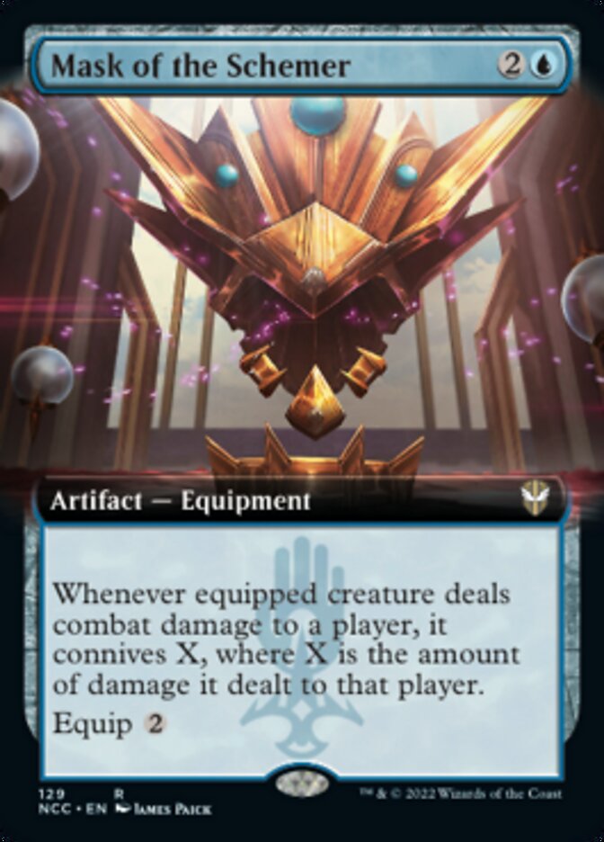 Mask of the Schemer (Extended Art) [Streets of New Capenna Commander] | Good Games North
