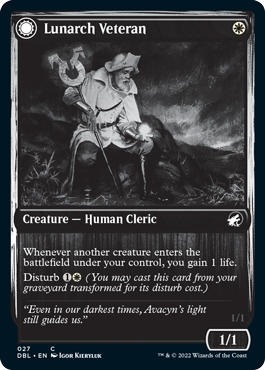 Lunarch Veteran // Luminous Phantom [Innistrad: Double Feature] | Good Games North