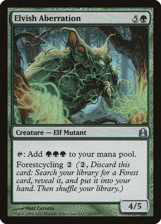 Elvish Aberration [Commander 2011] | Good Games North