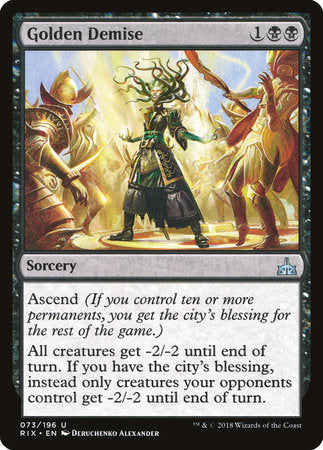 Golden Demise [Rivals of Ixalan] | Good Games North