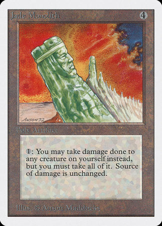 Jade Monolith [Unlimited Edition] | Good Games North