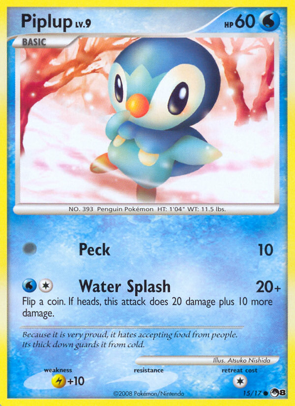 Piplup (15/17) [POP Series 8] | Good Games North