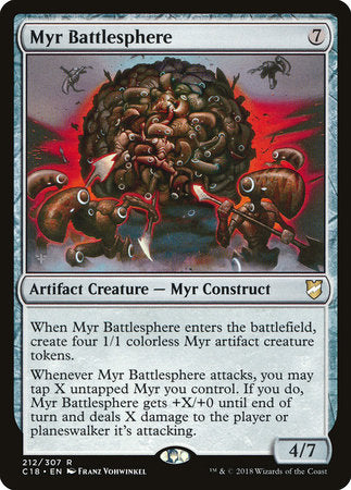 Myr Battlesphere [Commander 2018] | Good Games North