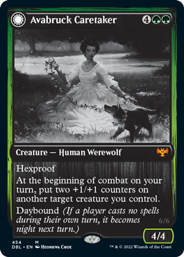 Avabruck Caretaker // Hollowhenge Huntmaster [Innistrad: Double Feature] | Good Games North