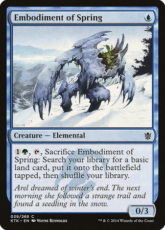 Embodiment of Spring [Khans of Tarkir] | Good Games North