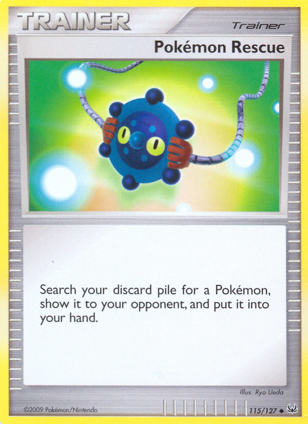 Pokemon Rescue (115/127) [Platinum: Base Set] | Good Games North