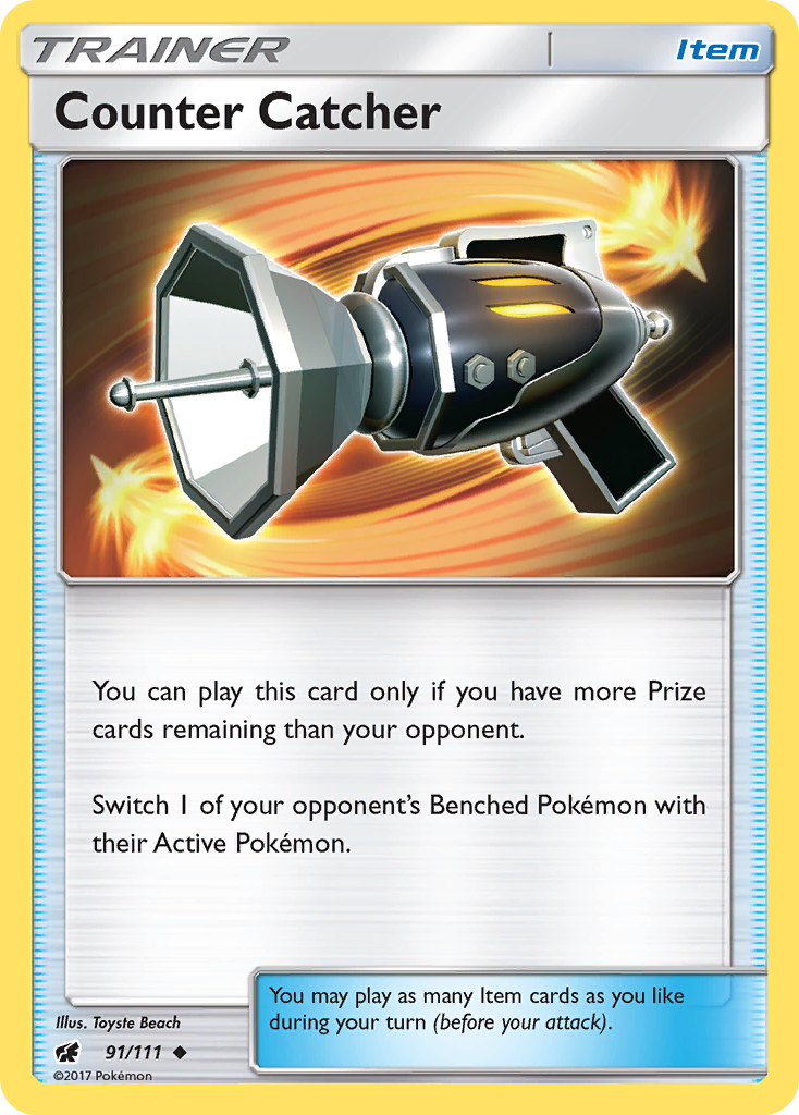 Counter Catcher (91/111) [Sun & Moon: Crimson Invasion] | Good Games North