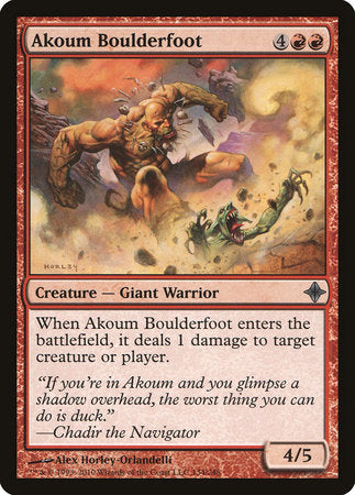 Akoum Boulderfoot [Rise of the Eldrazi] | Good Games North