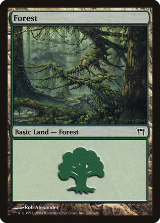 Forest (306) [Champions of Kamigawa] | Good Games North
