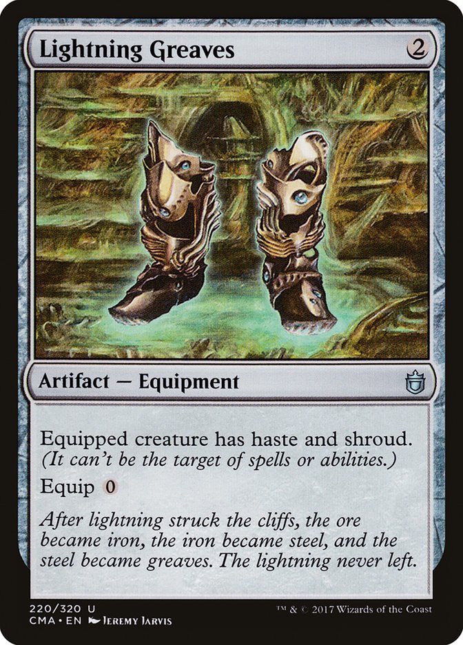 Lightning Greaves [Commander Anthology] | Good Games North