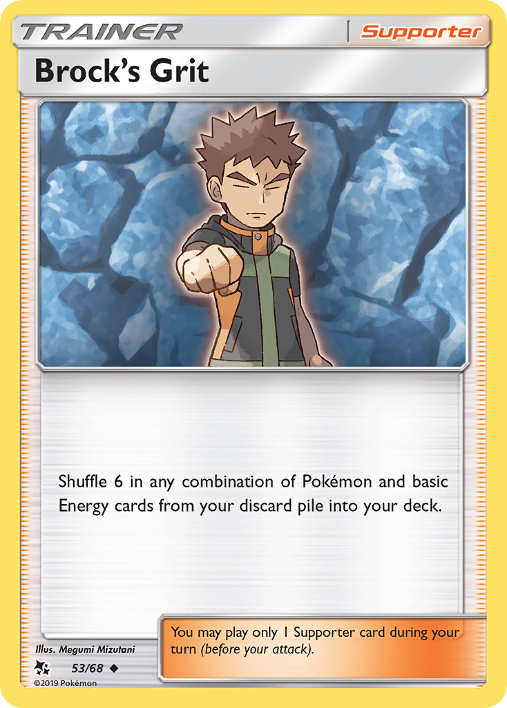 Brock's Grit (53/68) [Sun & Moon: Hidden Fates] | Good Games North