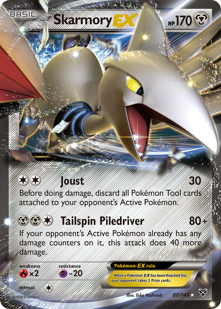 Skarmory EX (80/146) [XY: Base Set] | Good Games North