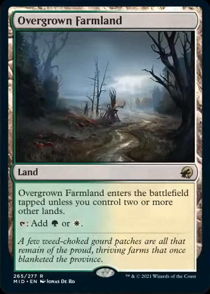 Overgrown Farmland [Innistrad: Midnight Hunt] | Good Games North