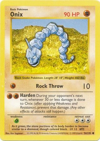 Onix (56/102) [Base Set Shadowless Unlimited] | Good Games North