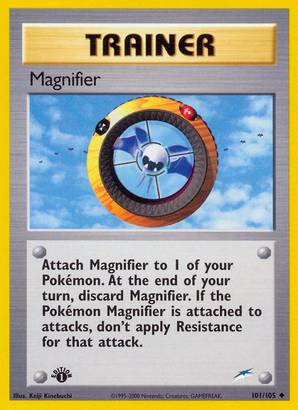 Magnifier (101/105) [Neo Destiny 1st Edition] | Good Games North