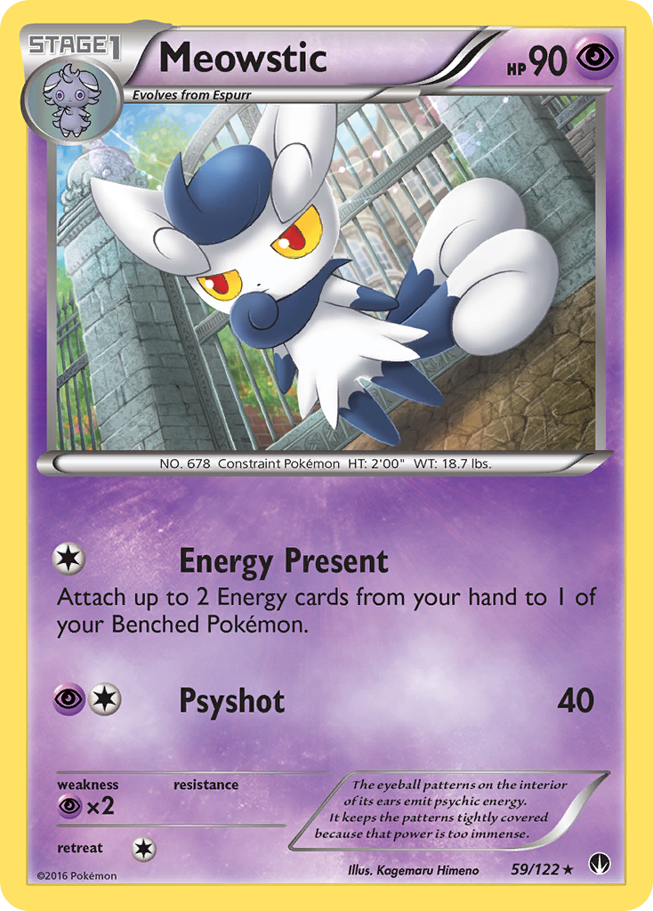 Meowstic (59/122) [XY: BREAKpoint] | Good Games North