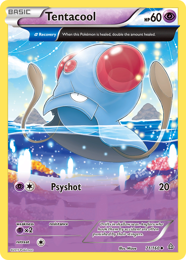 Tentacool (71/160) [XY: Primal Clash] | Good Games North