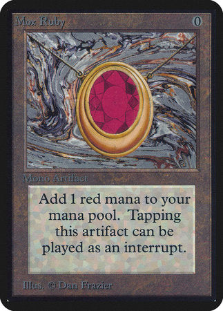Mox Ruby [Limited Edition Alpha] | Good Games North