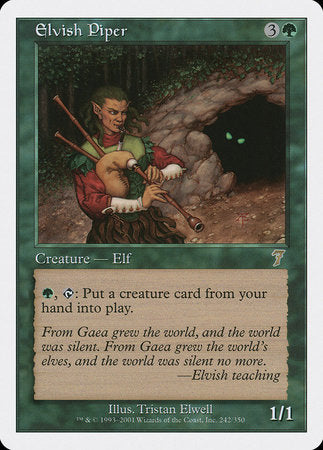 Elvish Piper [Seventh Edition] | Good Games North
