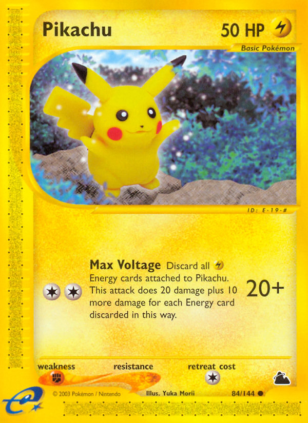 Pikachu (84/144) [Skyridge] | Good Games North
