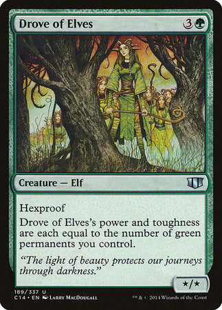 Drove of Elves [Commander 2014] | Good Games North