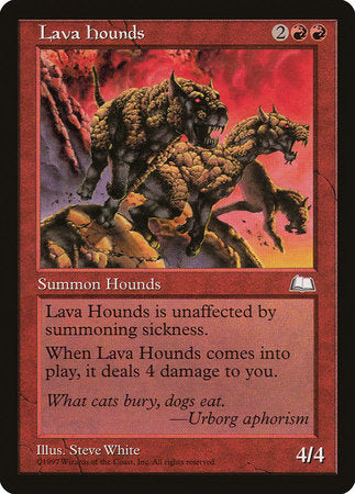 Lava Hounds [Weatherlight] | Good Games North