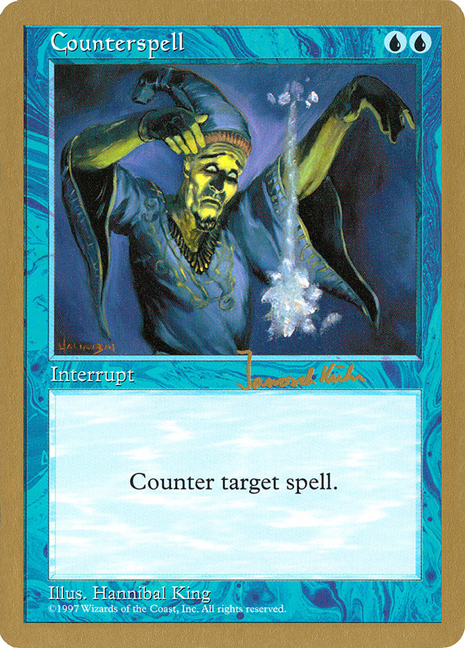 Counterspell (Janosch Kuhn) [World Championship Decks 1997] | Good Games North