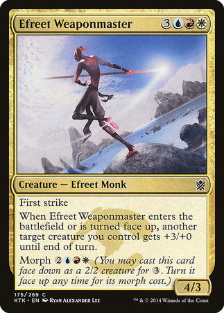 Efreet Weaponmaster [Khans of Tarkir] | Good Games North